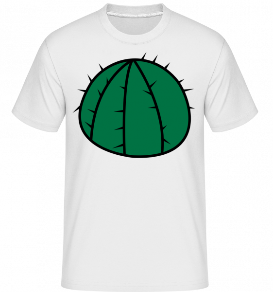 Cactus Comic - Shirtinator Männer T-Shirt - Weiß - Vorn