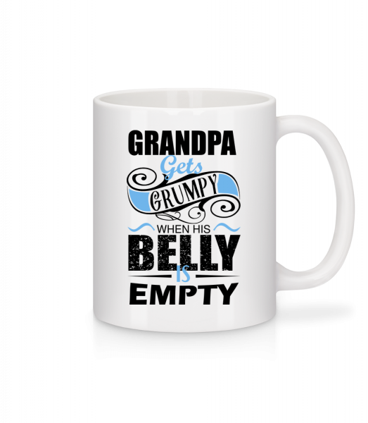 Grandpa Gets Grumpy - Tasse - Weiß - Vorn