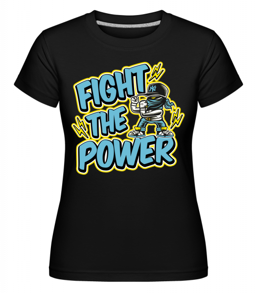Fighter - Shirtinator Frauen T-Shirt - Schwarz - Vorn