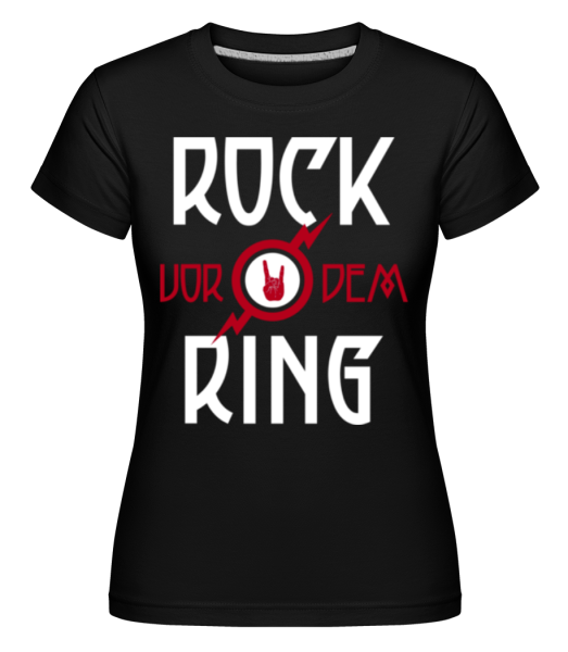 JGA Rock Vor Dem Ring - Shirtinator Frauen T-Shirt - Schwarz - Vorne