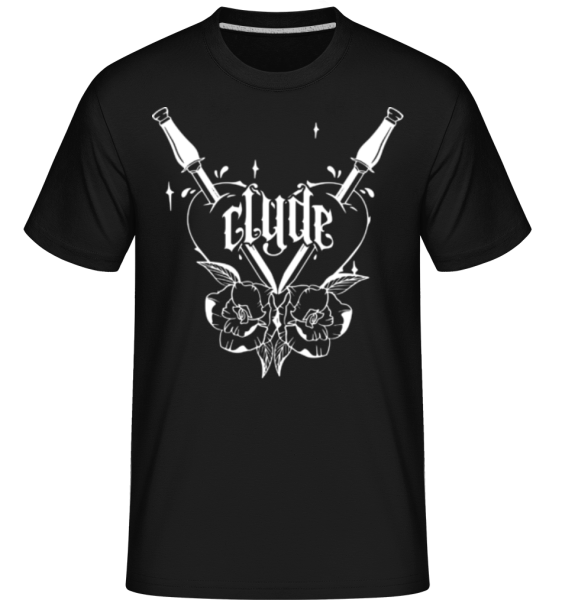 Clyde -  Shirtinator Men's T-Shirt - Black - Front
