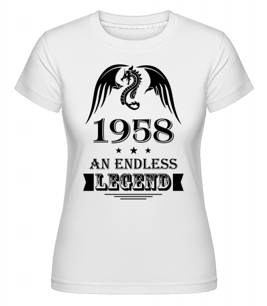 Endless Legend 1958 -  Shirtinator Women's T-Shirt - White - Vorn