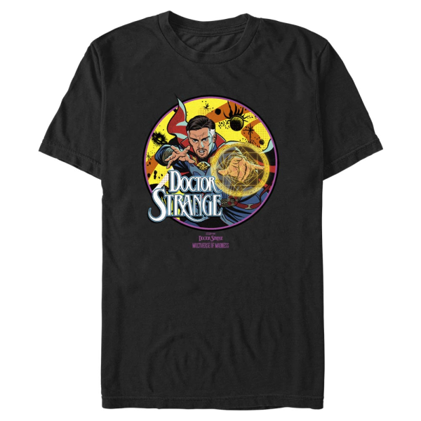Marvel - Doctor Strange - Doctor Strange Hero Badge - Männer T-Shirt - Schwarz - Vorne