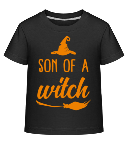 Son Of A Witch - Kid's Shirtinator T-Shirt - Black - Front