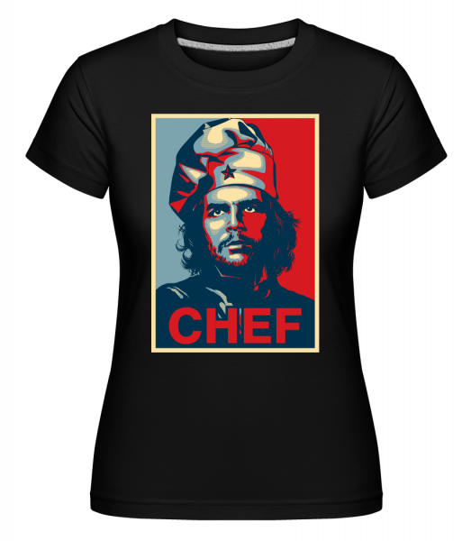 Chef -  Shirtinator Women's T-Shirt - Black - Front