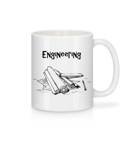 Engineering Symbol - Mug - White - Front