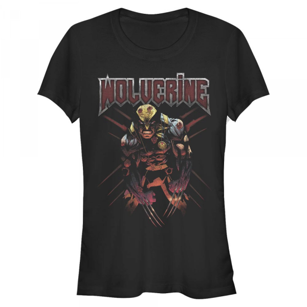 Marvel - X-Men - Wolverine Sick - Women's T-Shirt - Black - Front