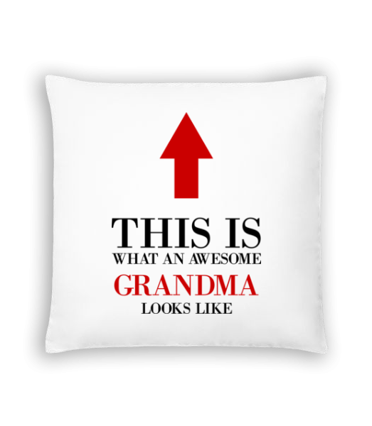 Awesome Grandma - Cushion - White - Front