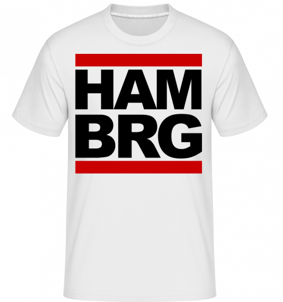 Hamburg Germany - Shirtinator Männer T-Shirt - Weiß - Vorn