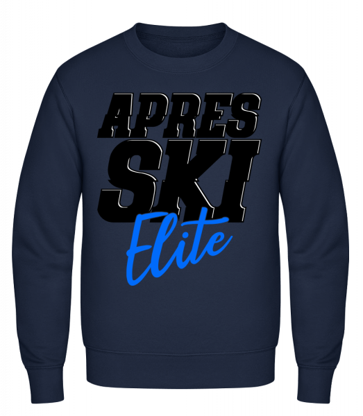 Apres Ski Elite - Classic Set-In Sweatshirt - Navy - Vorn