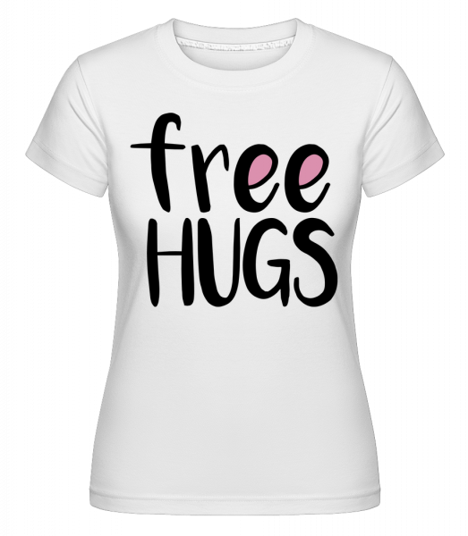 Free Hugs - Shirtinator Frauen T-Shirt - Weiß - Vorn