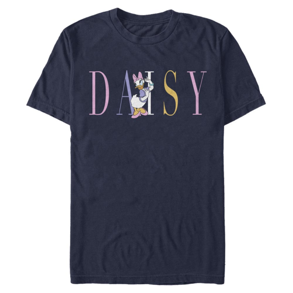 Disney Classics - Micky Maus - Daisy Duck Daisy Fashion - Männer T-Shirt - Marine - Vorne