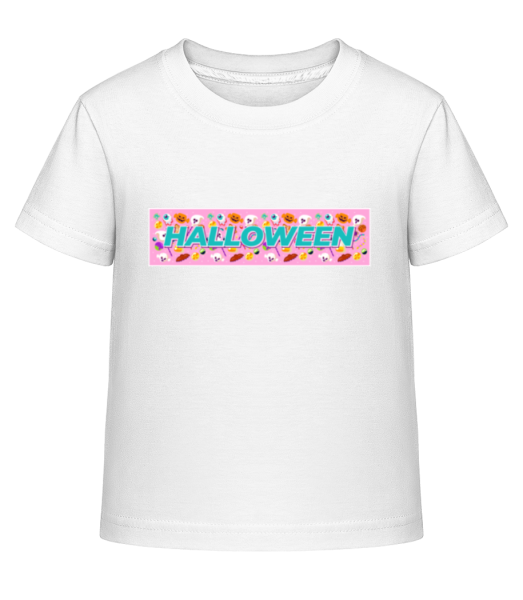 Halloween Type - Kid's Shirtinator T-Shirt - White - Front