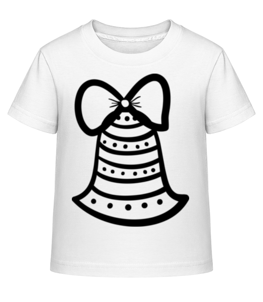 Christmas Bell - Kid's Shirtinator T-Shirt - White - Front