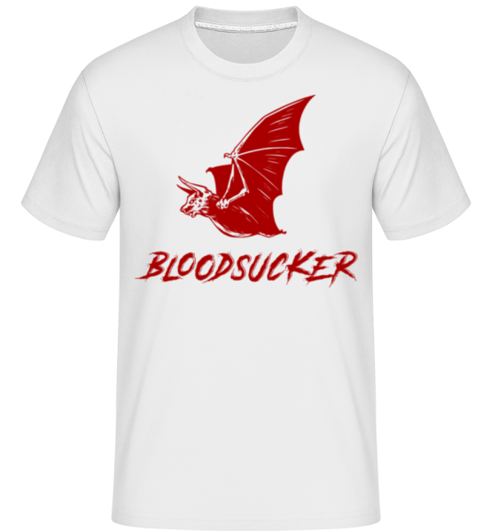 Bloodsucker -  Shirtinator Men's T-Shirt - White - Front