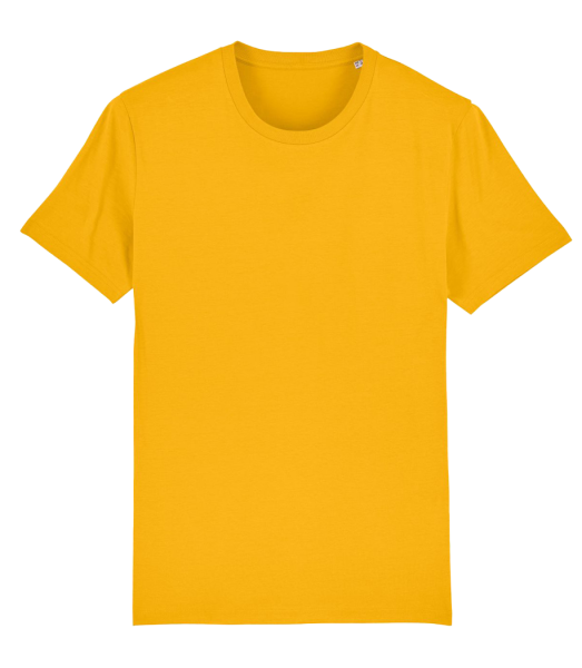 Männer Bio T-Shirt Stanley Stella - Goldgelb - Vorne
