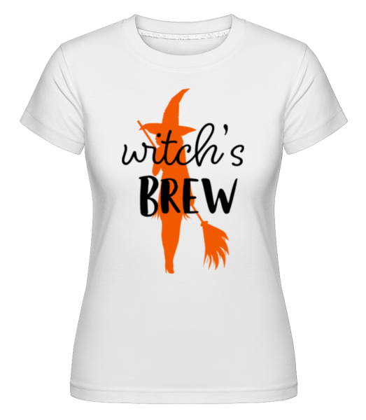 Witch's Brew -  Shirtinator Women's T-Shirt - White - Front