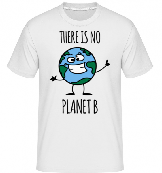 There Is No Earth B -  Shirtinator Men's T-Shirt - White - Front