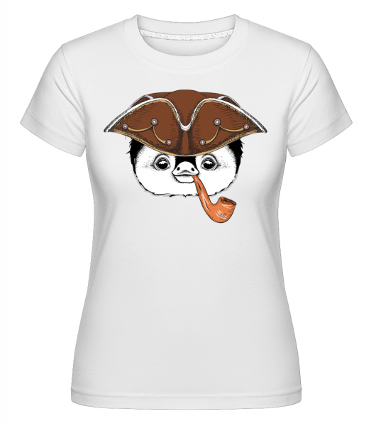Matrosen Pinguin - Shirtinator Frauen T-Shirt - Weiß - Vorn