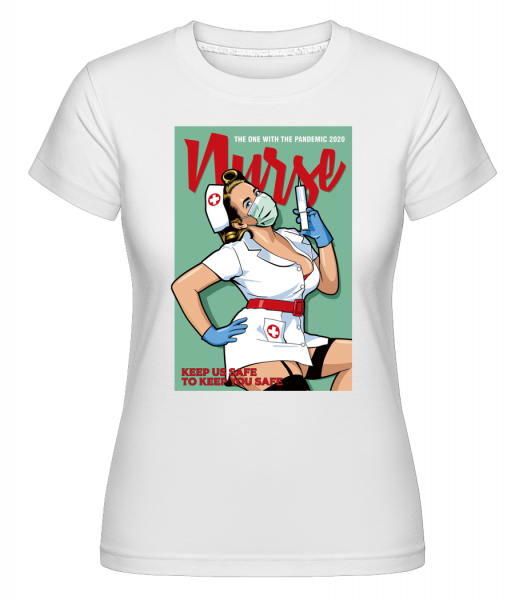 Nurse -  Shirtinator Women's T-Shirt - White - Front