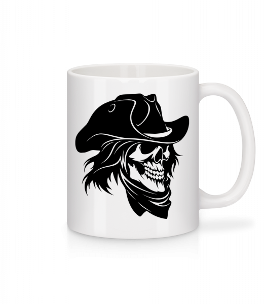 Pirate Skull - Mug - White - Front
