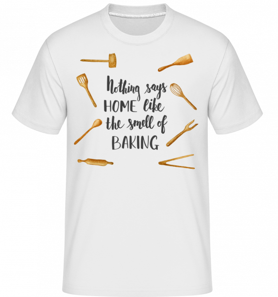 The Smell Of Baking -  Shirtinator Men's T-Shirt - White - Front