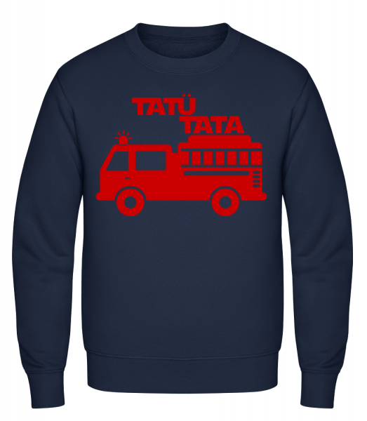 Tatü Tata - Männer Pullover - Marine - Vorn
