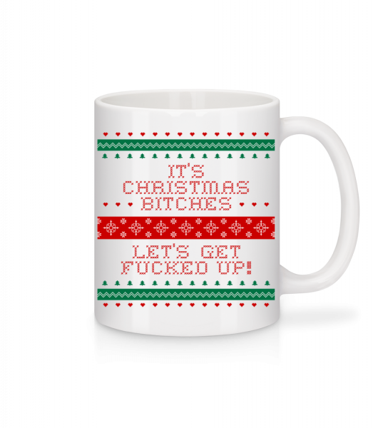 It´s Christmas Bitches - Mug - White - Front