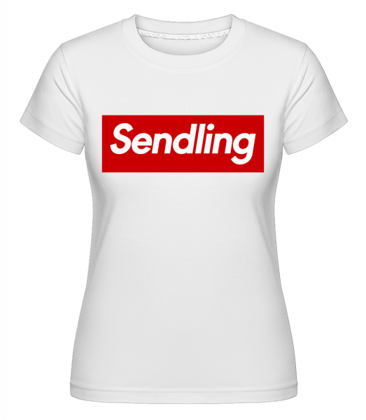 Sendling - Shirtinator Frauen T-Shirt - Weiß - Vorn