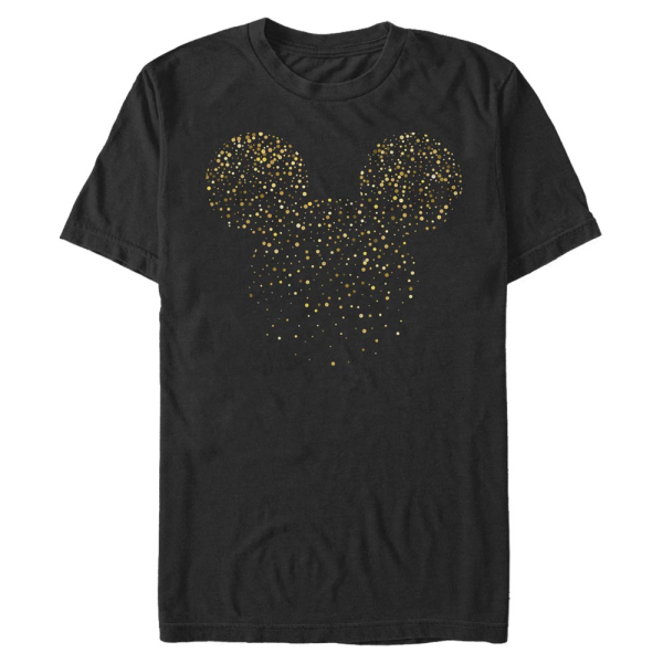 Disney Classics - Micky Maus - Mickey Mouse Mickey Confetti Fill - Männer T-Shirt - Schwarz - Vorne