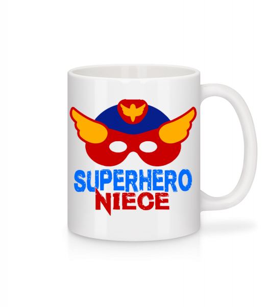 Superhero Niece - Mug - White - Front