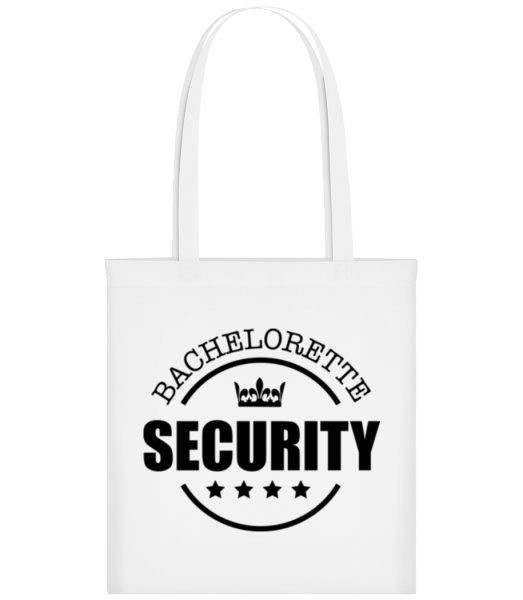 Bachelorette Security - Tote Bag - White - Front