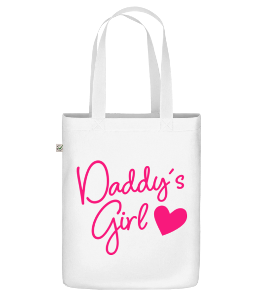 Daddy's Girl - Organic tote bag - White - Front