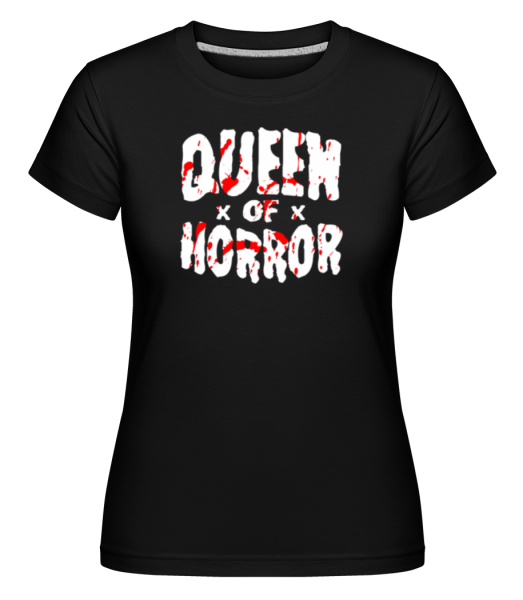 Queen Of Horror -  Shirtinator Women's T-Shirt - Black - Front