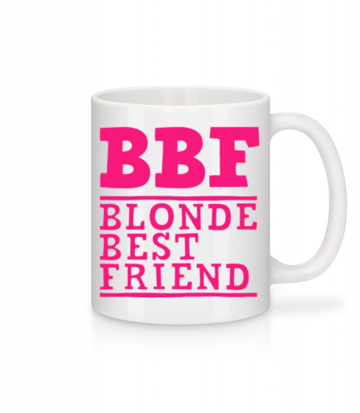 bff Blonde Best Friend - Mug - White - Front