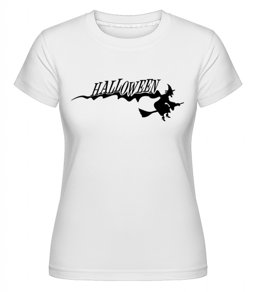 Halloween Witch -  Shirtinator Women's T-Shirt - White - Vorn