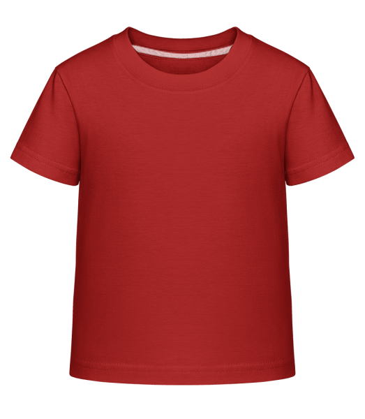 Kinder Shirtinator T-Shirt - Rot - Vorne