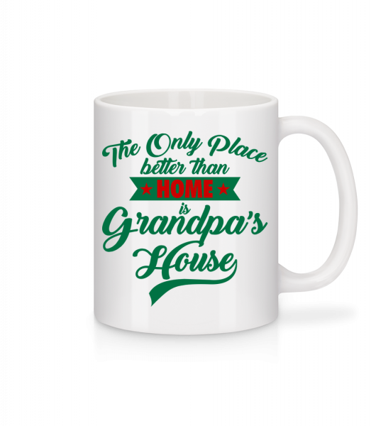 Grandpas House - Tasse - Weiß - Vorn