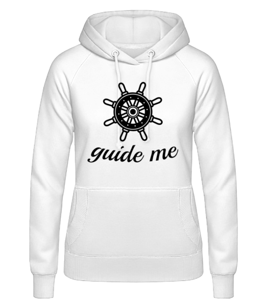 Guide Me - Women's Hoodie - White - Front