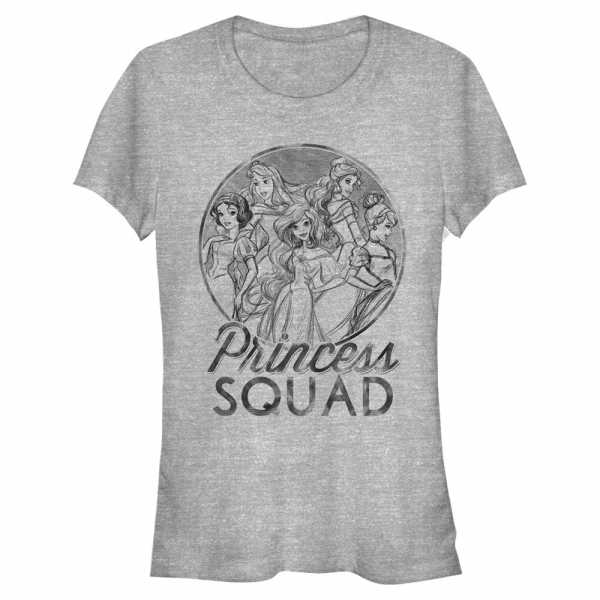 Disney Princesses - Skupina Princess Squad - Women's T-Shirt - Heather grey - Front