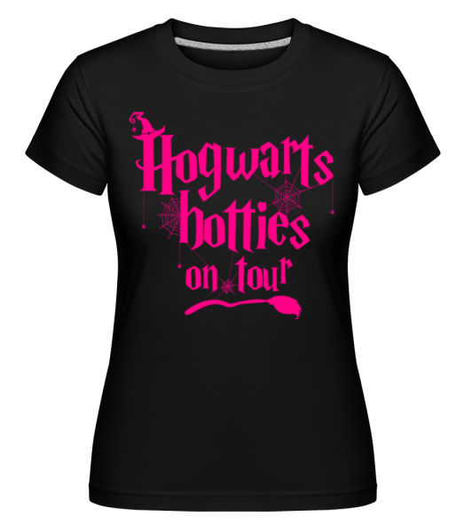 Hogwarts Hotties On Tour -  Shirtinator Women's T-Shirt - Black - Front