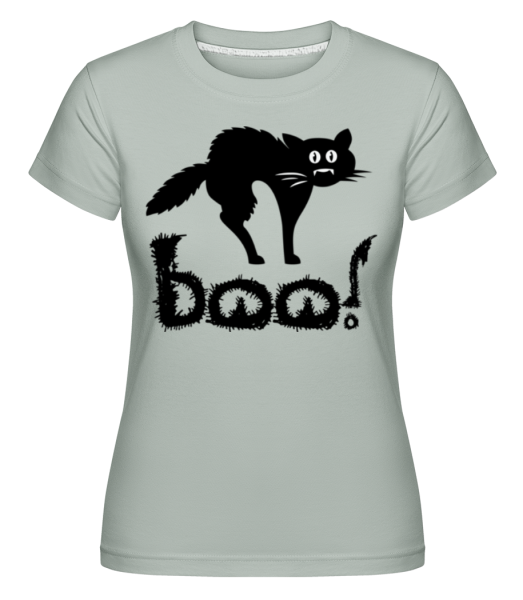 Boo -  Shirtinator Women's T-Shirt - Mint Green - Front