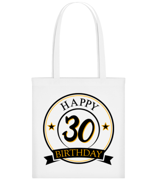 Happy Birthday 30 - Tote Bag - White - Front