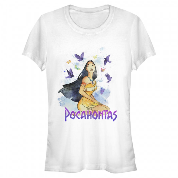 Disney - Pocahontas - Pocahontas Free Spirit - Women's T-Shirt - White - Front