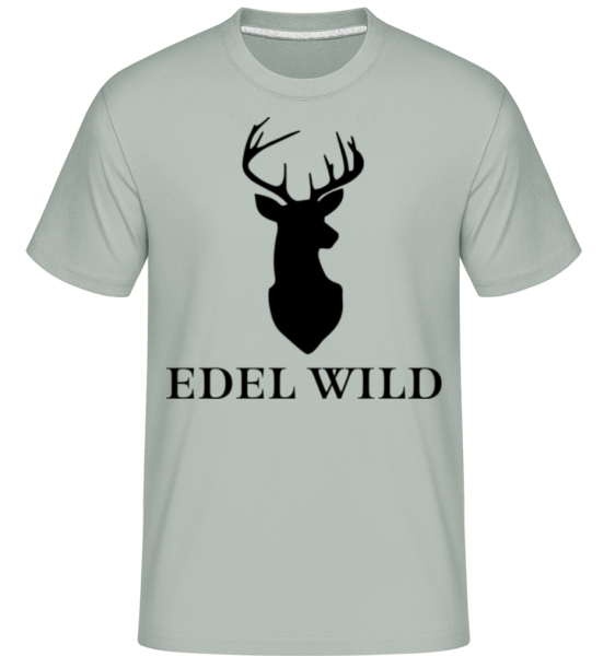 Edel Wild - Shirtinator Männer T-Shirt - Mintgrün - Vorne