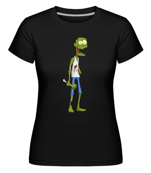 One Handed Zombie -  Shirtinator Women's T-Shirt - Black - Vorn