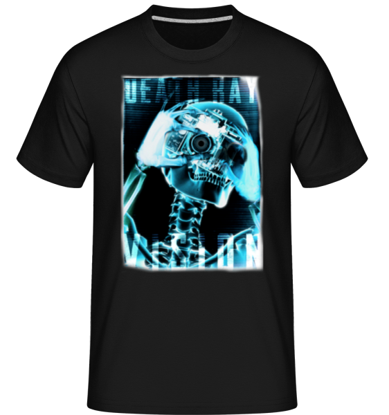 X-Ray Skeleton -  Shirtinator Men's T-Shirt - Black - Front