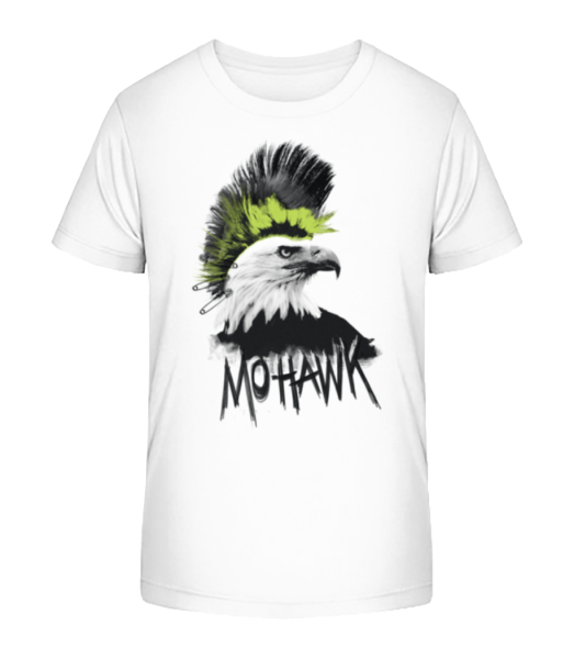 Mohawk - Kid's Bio T-Shirt Stanley Stella - White - Front