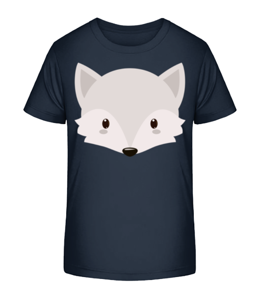 Fox Comic - Kid's Bio T-Shirt Stanley Stella - Navy - Front