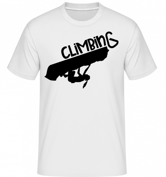 Climbing - Shirtinator Männer T-Shirt - Weiß - Vorn
